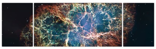 Obraz - Krabí mlhovina (170x50 cm)