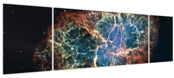 Obraz - Krabí mlhovina (170x50 cm)