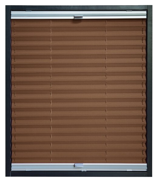 Plisé roleta VERONA 5 hnědá, 57x150 cm