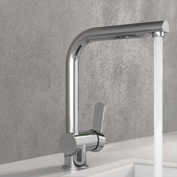 Schütte 79700 - Dřezová baterie s vytahovací sprškou LONDON lesklý chrom