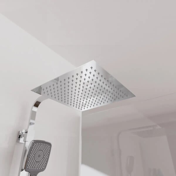 Schütte 60531 - Sprchová sada s termostatickou baterií OCEAN l. chrom/antracit