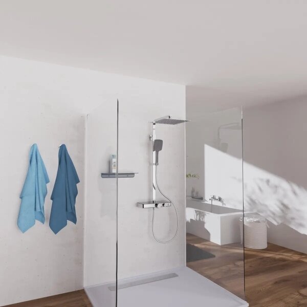 Schütte 60531 - Sprchová sada s termostatickou baterií OCEAN l. chrom/antracit