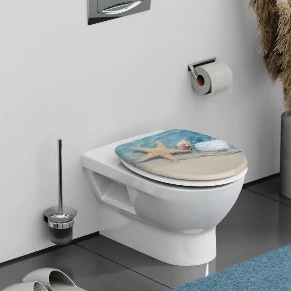 Schütte 82196 - Záchodové prkénko BEACH SoftClose duroplast
