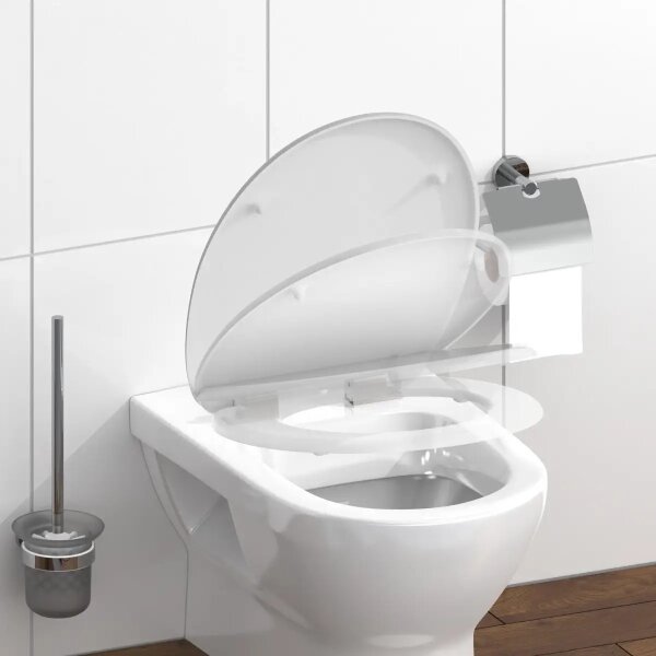 Schütte 82100-A - Záchodové prkénko WHITE SoftClose duroplast