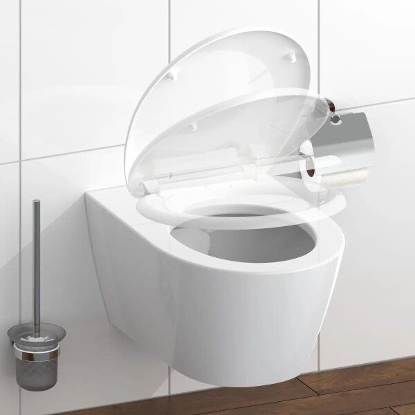 Schütte 82300-A - Záchodové prkénko WHITE SoftClose duroplast