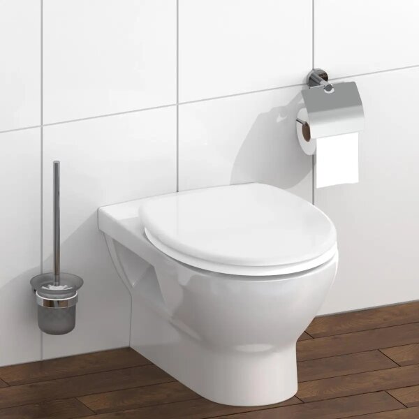 Schütte 82100-A - Záchodové prkénko WHITE SoftClose duroplast