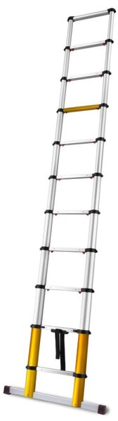 Teleskopický žebřík 1x11 příček výsuvný DRABEST DT-11 MAX
