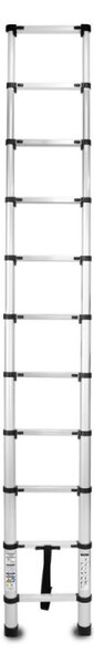 Teleskopický žebřík 1x11 příček výsuvný DRABEST DT-11 HOME