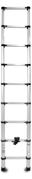 Teleskopický žebřík 1x9 příček výsuvný DRABEST DT-9 HOME