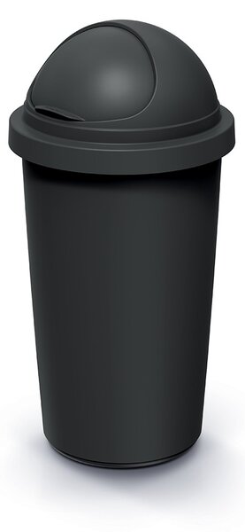 Prosperplast Odpadkový koš COMPACTO ROLL 30 L černý