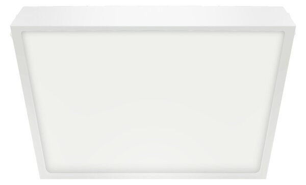 27017 Stropní LED svítidlo LENYS II. 18W, 4000K, IP20/IP44, 1400lm, čtverec, Ø190, bílá