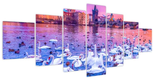 Obraz - Praha (210x100 cm)
