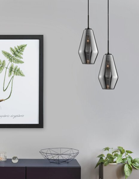 Moderní lustr Veiro 17 chrom