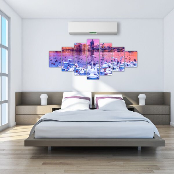 Obraz - Praha (210x100 cm)