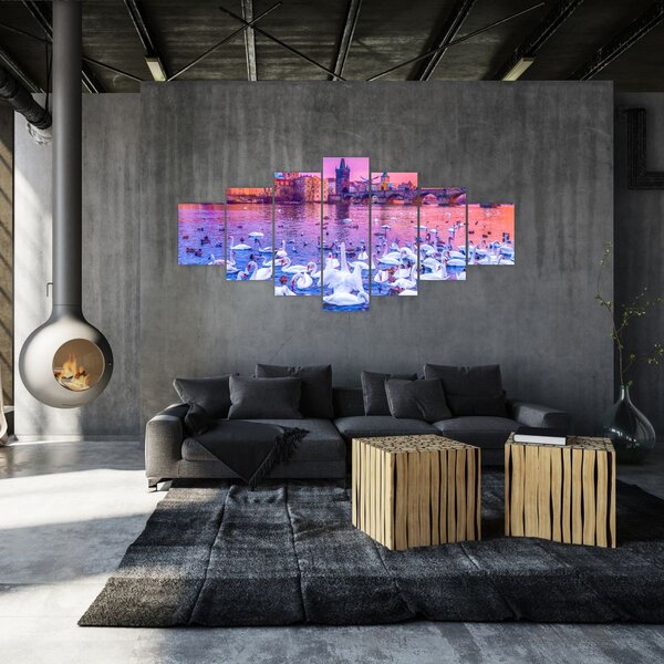 Obraz - Praha (210x100 cm)