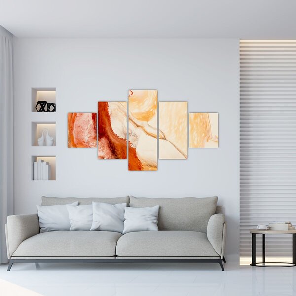 Obraz - Abstraktní malba (125x70 cm)