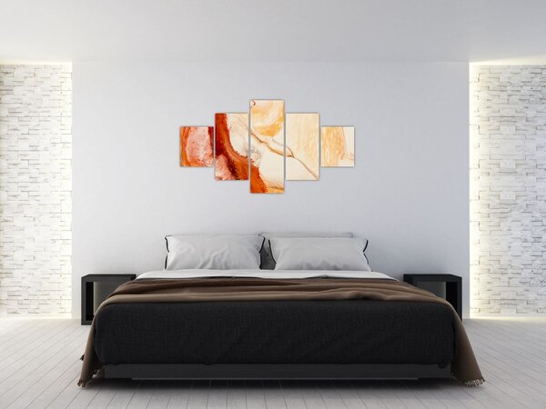 Obraz - Abstraktní malba (125x70 cm)