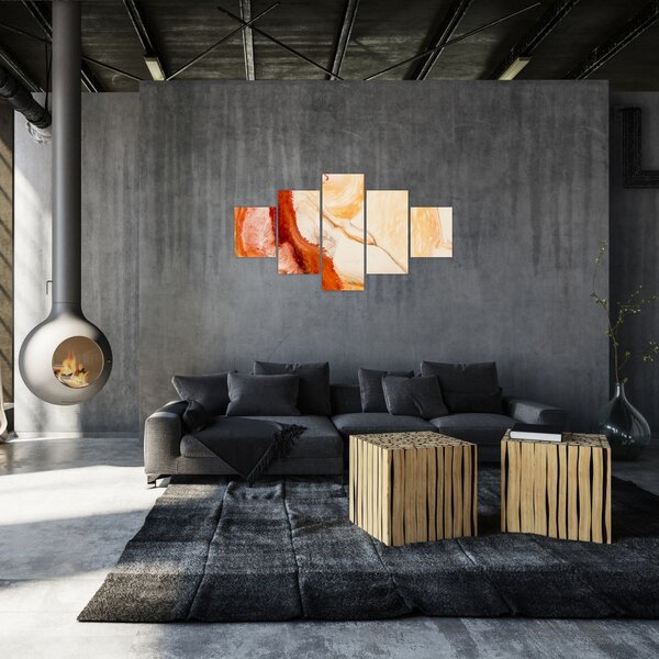 Obraz - Abstraktní malba (125x70 cm)