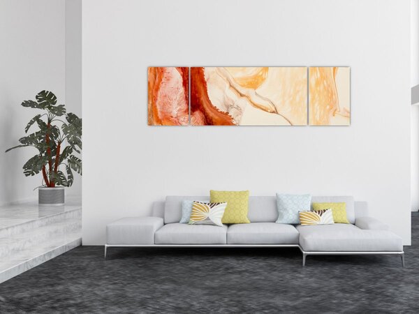 Obraz - Abstraktní malba (170x50 cm)