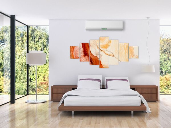 Obraz - Abstraktní malba (210x100 cm)