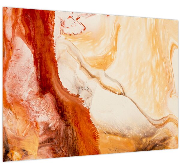 Obraz - Abstraktní malba (70x50 cm)