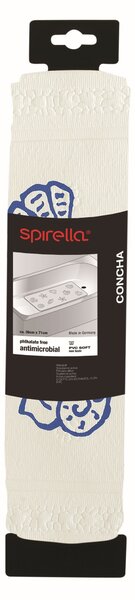 Spirella protiskluzová podložka do sprchy CONCHA, s motivem mušlí, PVC, 55 x 55 cm