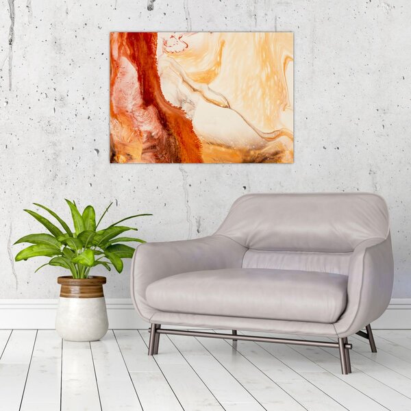 Obraz - Abstraktní malba (70x50 cm)