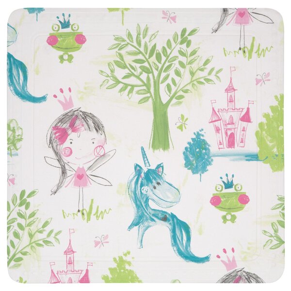 Spirella protiskluzová podložka do sprchy FAIRY TALE, dětský motiv, PVC, 55 x 55 cm
