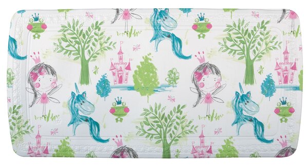 Spirella protiskluzová podložka do vany FAIRY TALE, dětský motiv, PVC, 71 x 36 cm