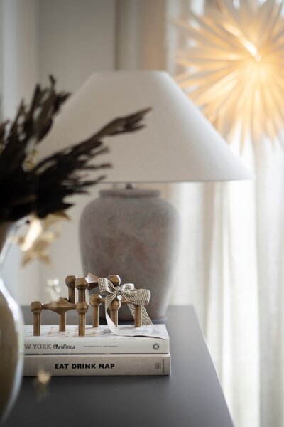 Designový svícen STOFF Nagel Bronzed Brass – set 3 ks