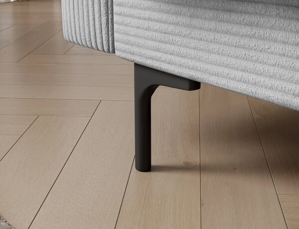Designová rozkládací pohovka KARSIN - světle šedá