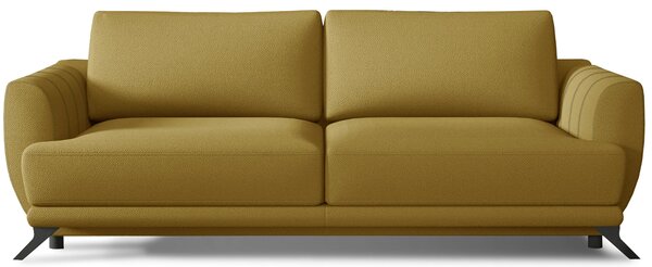 Stylová rozkládací pohovka ZARIN - hořčicová