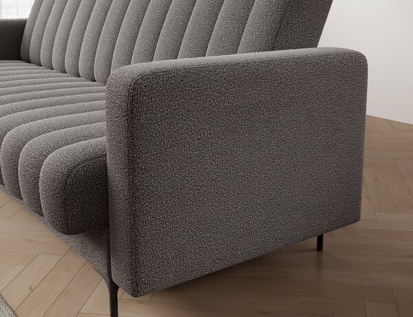 Designová rozkládací pohovka KARSIN - šedá