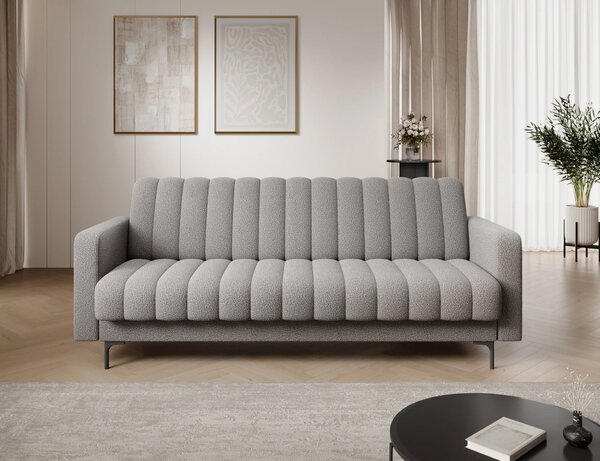 Designová rozkládací pohovka KARSIN - šedá