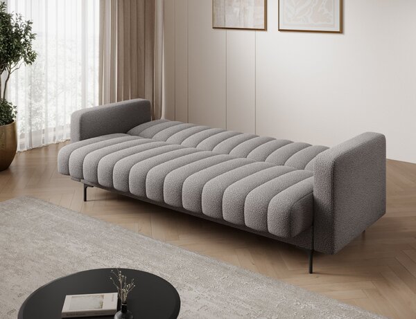 Designová rozkládací pohovka KARSIN - šedá