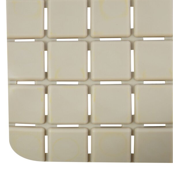 MSV protiskluzová podložka do sprchy QUADRO Premium, béžová, SBS kaučuk, 54 x 54 cm