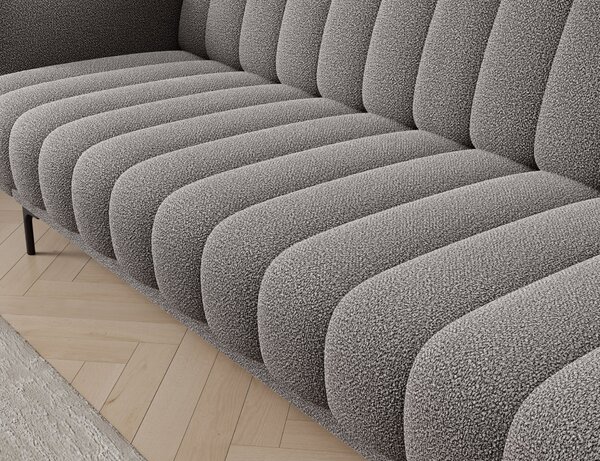 Designová rozkládací pohovka KARSIN - šedá