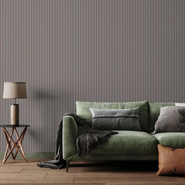 Vliesová tapeta na zeď, šedá, imitace rohože, 23206-5, Omega, AdaWall