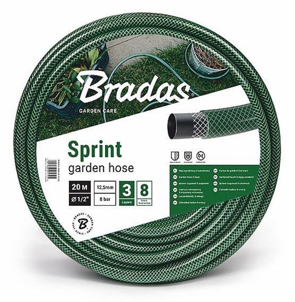 Bradas Zahradní hadice Sprint 1/2" - 20m