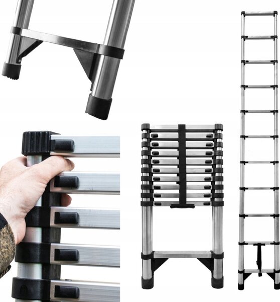 Teleskopický žebřík 430 cm výsuvný MULTISYSTEM MS320