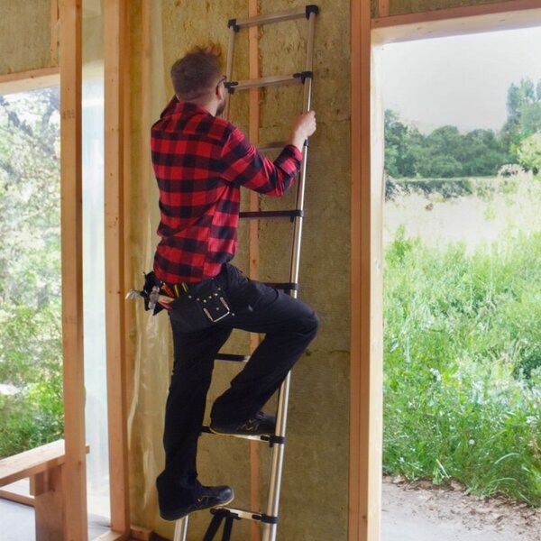Teleskopický žebřík 370 cm výsuvný MULTISYSTEM MS260