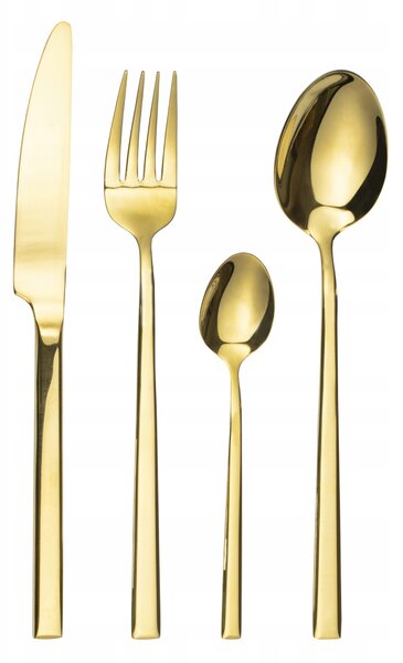 Sada příborů Como Gold 24 kusů Ambition