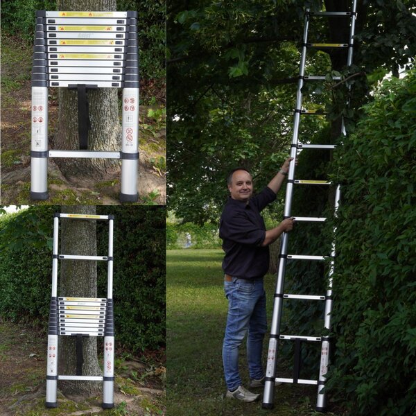 Asist AR99-6250 Teleskopický žebřík Alu, 2,5 m ASIST