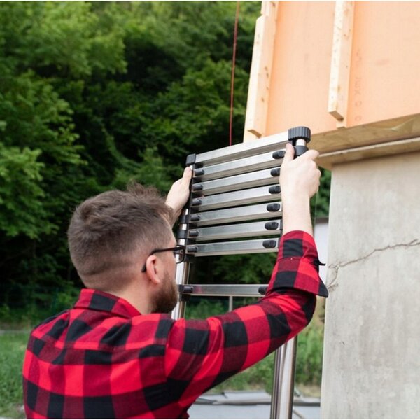 Teleskopický žebřík 490 cm výsuvný MULTISYSTEM MS380