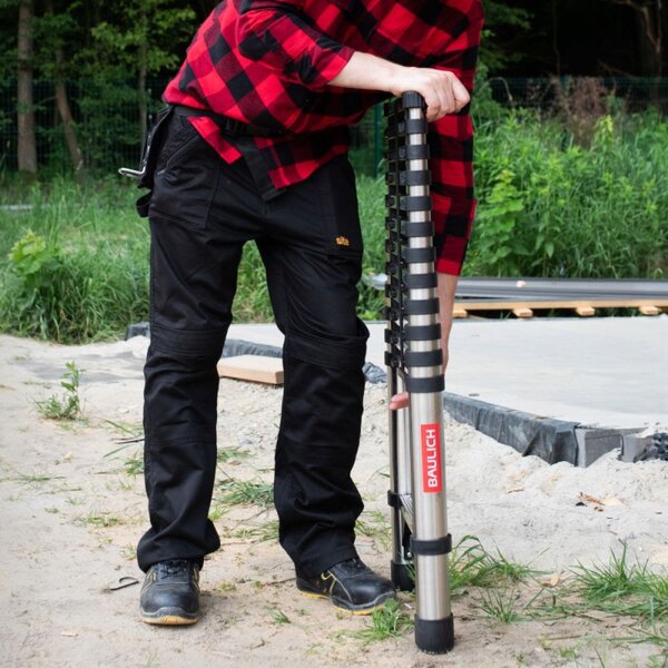 Teleskopický žebřík 490 cm výsuvný MULTISYSTEM MS380