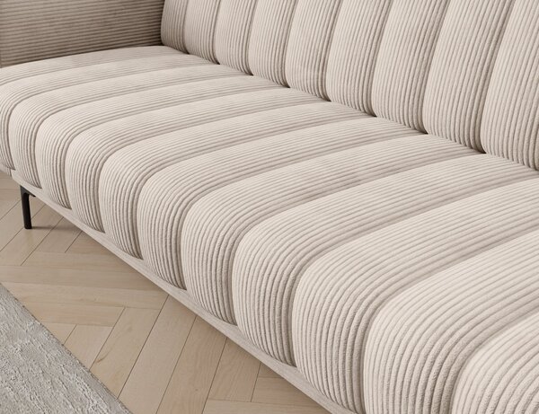 Designová rozkládací pohovka KARSIN - béžová