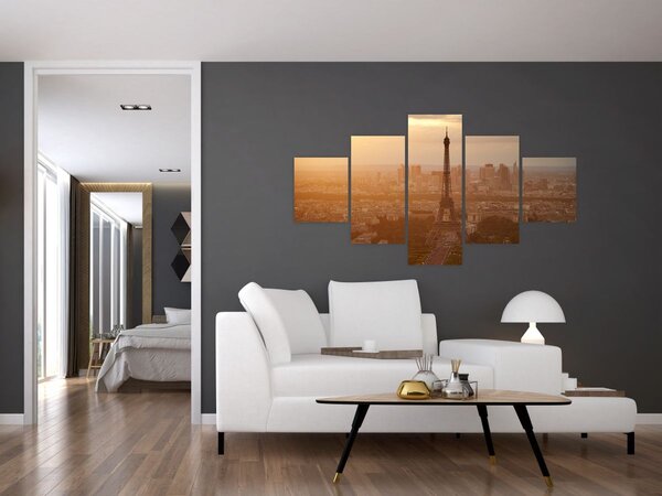 Obraz - Eiffelova věž (125x70 cm)