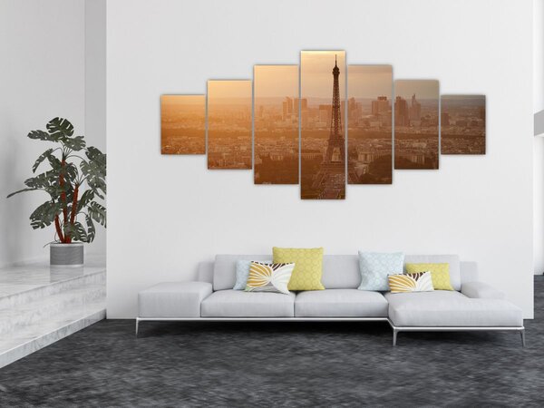 Obraz - Eiffelova věž (210x100 cm)