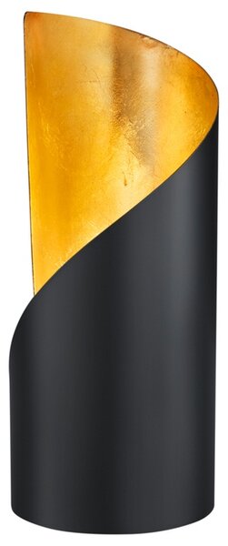 Stolní lampa FRANK černá/zlatá