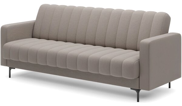 Designová rozkládací pohovka KARSIN - tmavě béžová